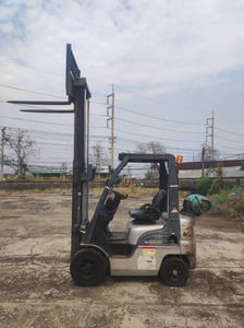 รถยก Nissan  ขนาด 1.5 ตัน เกียร์ออโต้ ติดแก๊ส พร้อมใช้งาน