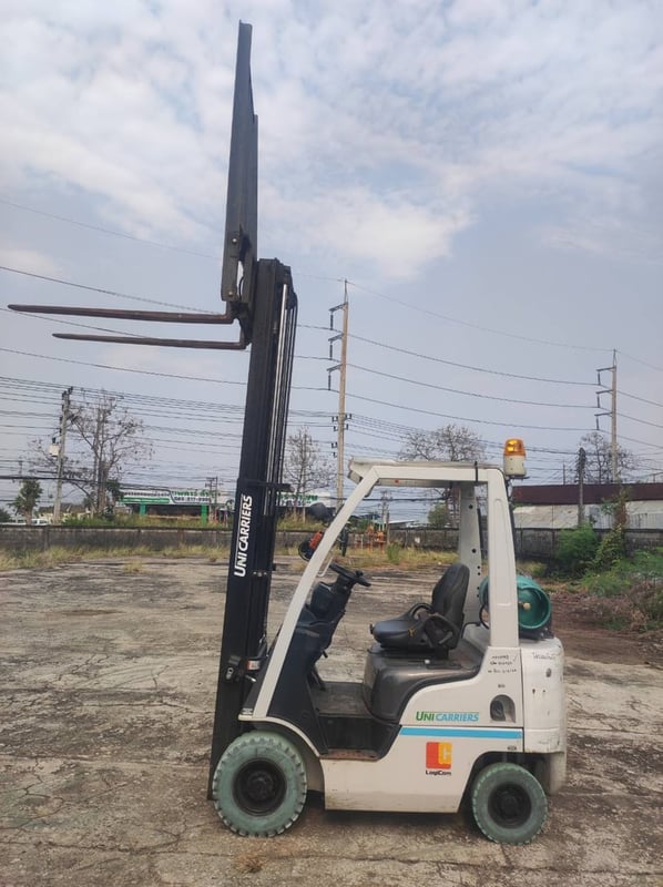 รถยก Nissan (Unicarriers) ขนาด 1.5 ตัน ติดแก๊ส สภาพนางฟ้า พร้อมใช้งาน