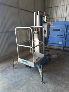 รถกระเช้าไฟฟ้า Genie AWP-25S ทํางานได้สูง 9.57เมตร นําเข้ายี่ปุ่น ขึ้นรถกะบะได้ รถกระเช้าไฟฟ้า Genie AWP-25S ทํางานได้สูง 9.57เมตร นําเข้ายี่ปุ่น ขึ้นรถกะบะได้