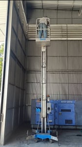 รถกระเช้าไฟฟ้า Genie AWP-25S ทํางานได้สูง 9.57เมตร นําเข้ายี่ปุ่น ขึ้นรถกะบะได้ รถกระเช้าไฟฟ้า Genie AWP-25S ทํางานได้สูง 9.57เมตร นําเข้ายี่ปุ่น ขึ้นรถกะบะได้