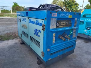 ปั๊มลม AIRMAN PDS100SC ชั่วโมง:1,181 นำเข้ายี่ปุ่น ไม่เคยใช้งานในไทย