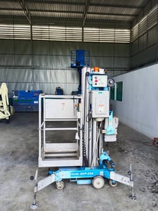 รถกระเช้าไฟฟ้า GENIE AWP-25S ทำงานได้สูง 9.6เมตร สามารถขึ้นรถกะบะได้