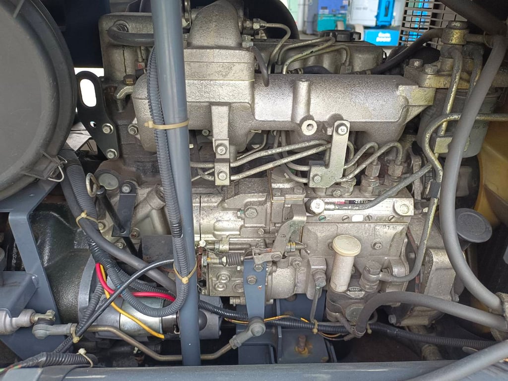 ปั๊มลม AIRMAN 265cfm PDS265S นำเข้ายี่ปุ่น ไม่เคยใช้งานในไทย  