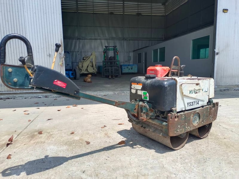 รถบดสั่นสะเทือนแบบเดินตาม SAKAI SV60ST SN:21365 นำเข้ายี่ปุ่น ไม่เคยใช้งานในไทย