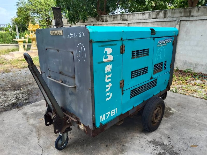 ปั๊มลม AIRMAN PDS265S นำเข้ายี่ปุ่น ไม่เคยใช้งานในไทย ปั๊มลม AIRMAN PDS265S นำเข้ายี่ปุ่น ไม่เคยใช้งานในไทย