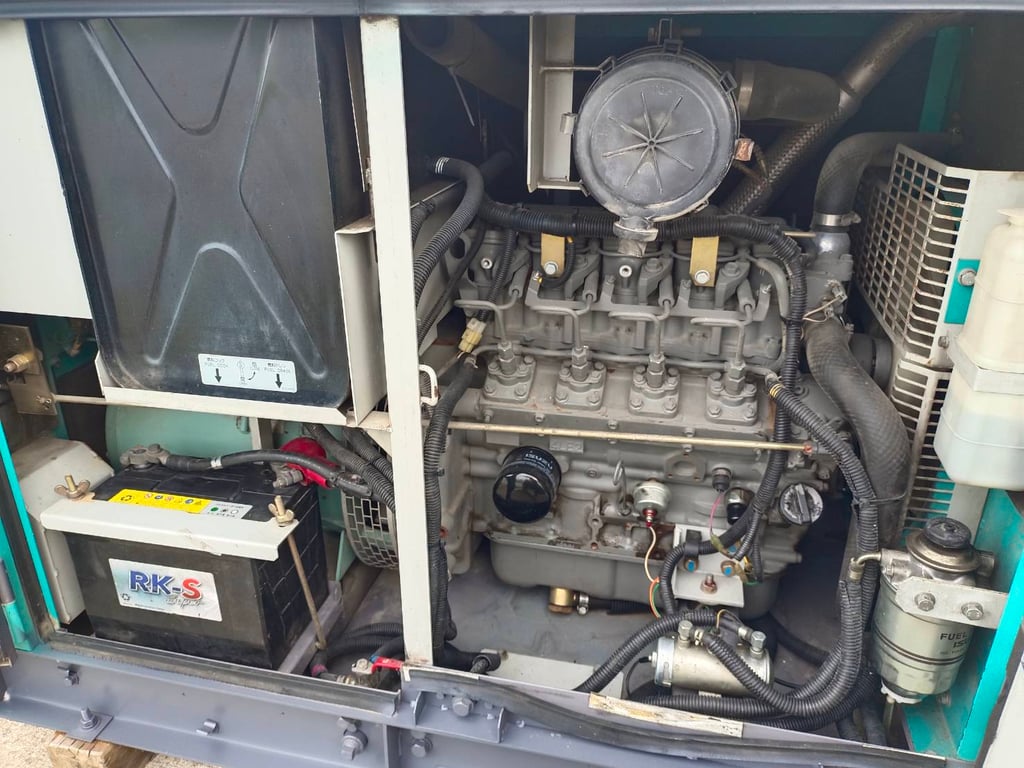 เครื่องปั่นไฟ DENYO 25kva DCA-25ESI2 นำเข้ายี่ปุ่น ไม่เคยใช้งานในไทย