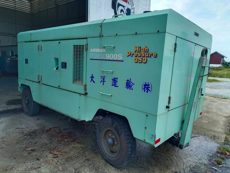 ปั๊มลมแรงดันสูง 24.1 บาร์ AIRMAN PDSK900-402 นำเข้ายี่ปุ่น
