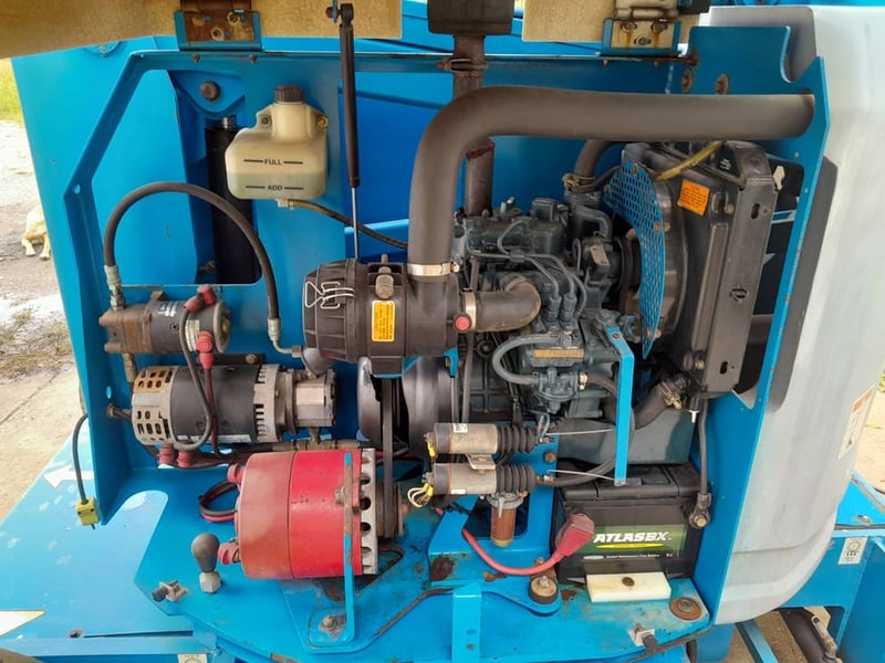 รถกระเช้าทำงานได้สูง 12เมตร GENIE Z34 22 ทำงานได้2ระบบ (ทั้งไฟฟ้าและเครื่องยนต์) นำเข้ายี่ปุ่น 