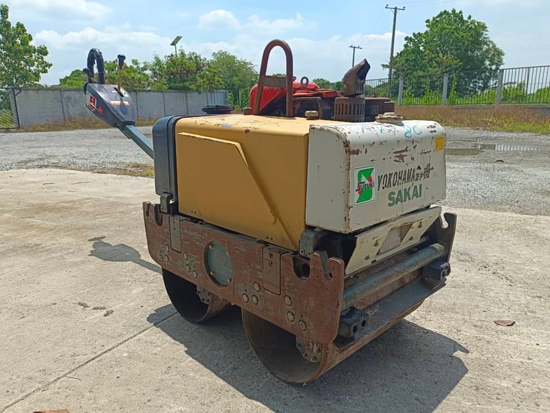 ขออนุญาติเสนอสินค้าครับ รถบดสั่นสะเทือนแบบเดินตาม SAKAI SV60ST SN:21356 นำเข้ายี่ปุ่น ไม่เคยใช้งานในไทย 