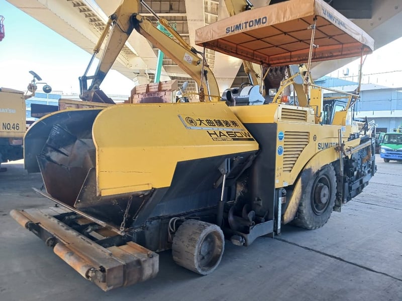 รถปูยาง Sumitomo HA60W-7 ชั่วโมง: 4,674 มีระบบสั่นและสับครบ นำเข้าจากยี่ปุ่น 