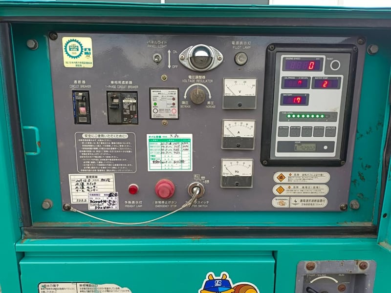 เครื่องปั่นไฟ DENYO 25kva DCA-25ESI2 นำเข้ายี่ปุ่น ไม่เคยใช้งานในไทย เครื่องปั่นไฟ DENYO 25kva DCA-25ESI2 นำเข้ายี่ปุ่น ไม่เคยใช้งานในไทย