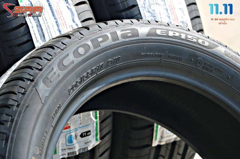 BRIDGESTONE ECOPIA EP150 205-55-17 โปรโมชั่น ลดราคาพิเศษ