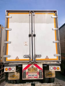 ขายหาง3เพลาตู้เย็น แอร์carrier ยาว12เมตรครึ่ง