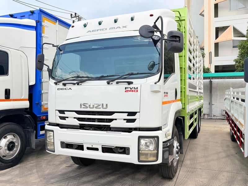 Isuzu 240 แรงม้า จดทะเบียนปี59 กระบะเหล็ก ช่วงยาว 7.5 เมตร ยางใหม่ 10 เส้น สภาพเดิมสวยเครื่องเกียร์เฟืองท้ายสมบูรณ์พร้อมใช้งาน สนใจโทรสอบถาม 081-8111202