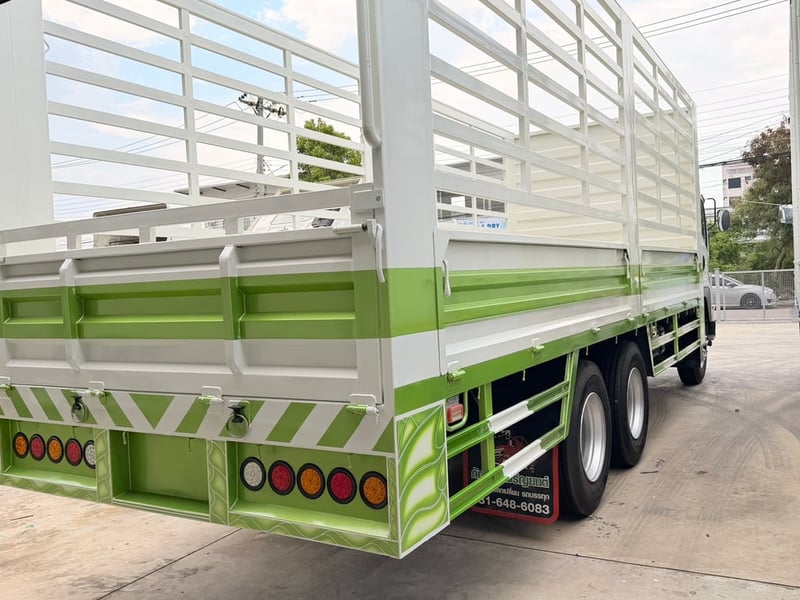 Isuzu 240 แรงม้า จดทะเบียนปี59 กระบะเหล็ก ช่วงยาว 7.5 เมตร ยางใหม่ 10 เส้น สภาพเดิมสวยเครื่องเกียร์เฟืองท้ายสมบูรณ์พร้อมใช้งาน สนใจโทรสอบถาม 081-8111202