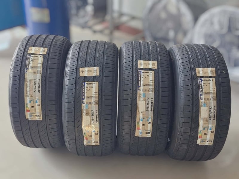 ยางใหม่ค้างปีลดราคา MICHELIN PRIMACY4 ขอบ 17