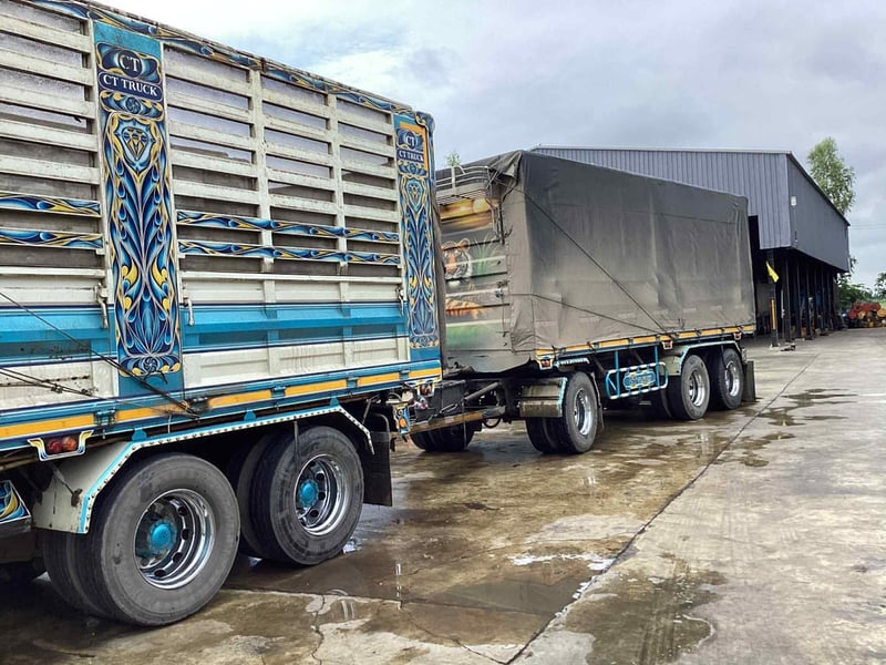 พ่วงแม่ลูกดั้มเกษตร พ่วงแม่ลูกดั้มเกษตร