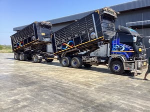 พ่วงแม่ลูก isuzu 360 แรงม้า พ่วงแม่ลูก isuzu 360 แรงม้า