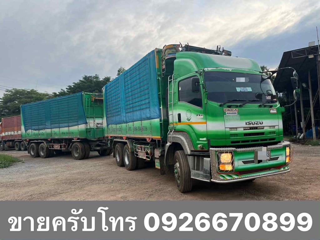 isuzu 360 แรงม้าจดทะเบียนปี 57 ทั้งสองพ่วง isuzu 360 แรงม้าจดทะเบียนปี 57 ทั้งสองพ่วง