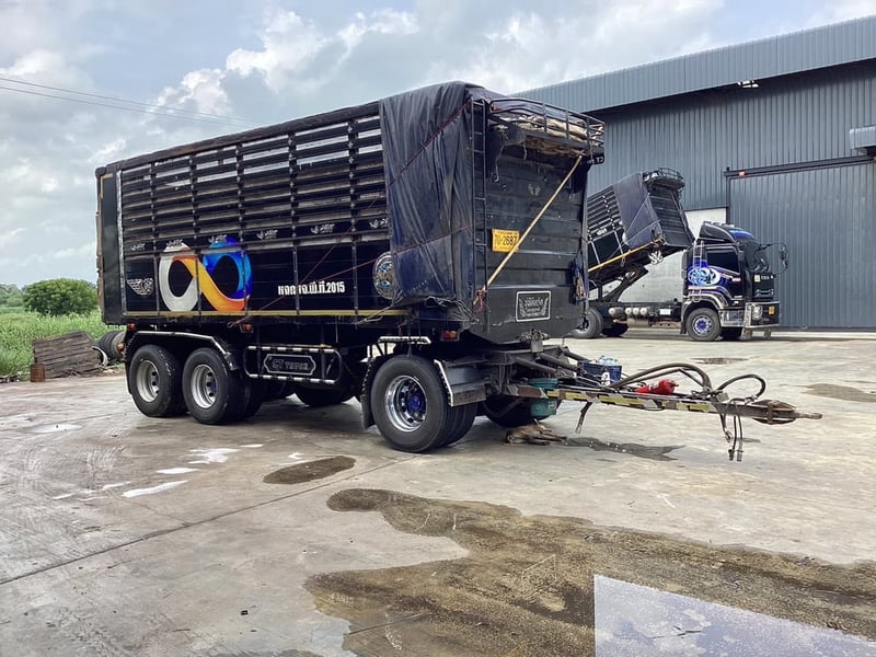 พ่วงแม่ลูก isuzu 360 แรงม้า