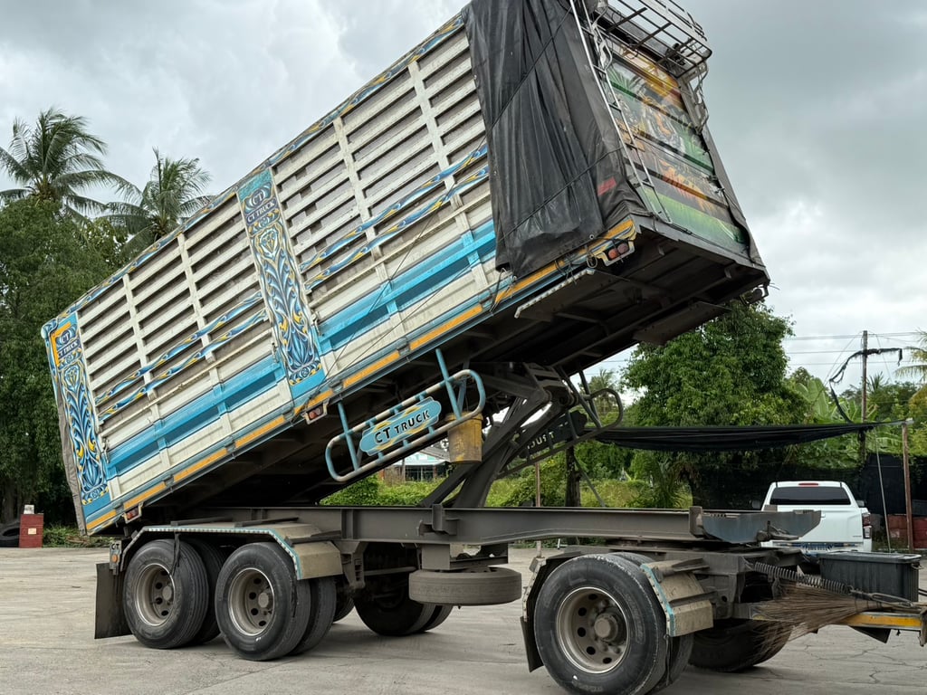 รถพ่วงดั้มเกษตร