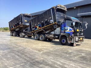 พ่วงแม่ลูก isuzu 360 แรงม้า พ่วงแม่ลูก isuzu 360 แรงม้า