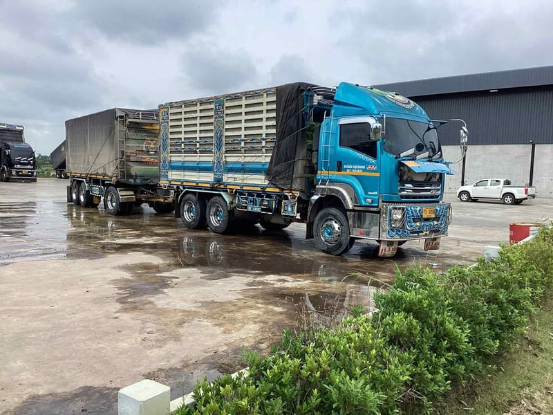 พ่วงแม่ลูกดั้มเกษตร