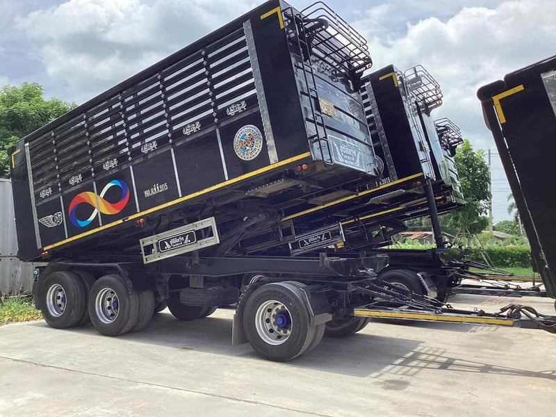 พ่วงแม่ลูก isuzu 360 แรงม้า