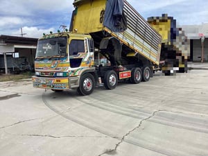 รถดั้ม 12 ล้อ รถดั้ม 12 ล้อ