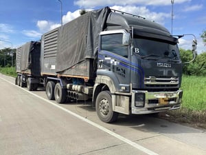 isuzu 360 แรงม้าแม่ลูกดั้มเกษตร