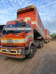 isuzu 360 แรงม้าจดทะเบียนปี 57 ทั้งสองพ่วง isuzu 360 แรงม้าจดทะเบียนปี 57 ทั้งสองพ่วง