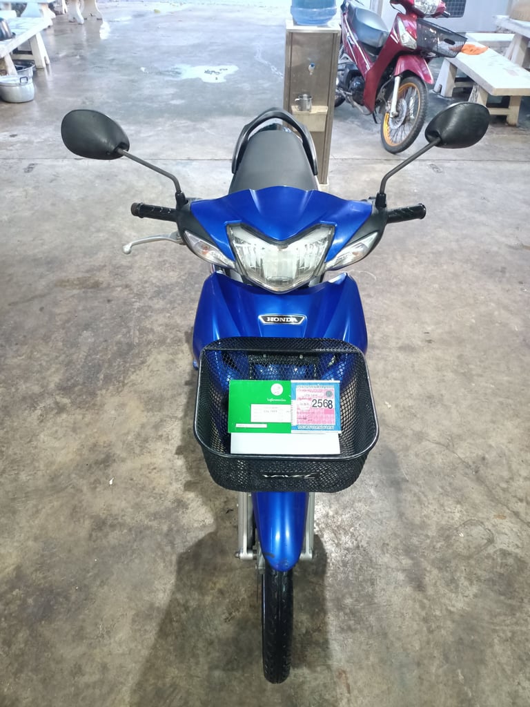 Honda Wave110 i (สตาร์ทเท้า) รถปี60 มีเล่มทะเบียน+ชุดโอนครบ ภาษี68 Honda Wave110 i (สตาร์ทเท้า) รถปี60 มีเล่มทะเบียน+ชุดโอนครบ ภาษี68