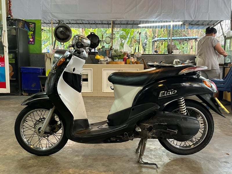 Yamaha​ Fino115 มีเล่มทะเบียน+ชุดโอน(ภาษี​ขาดเกิน บัตรหมดอายุ เลขเครื่องไม่มี)​  