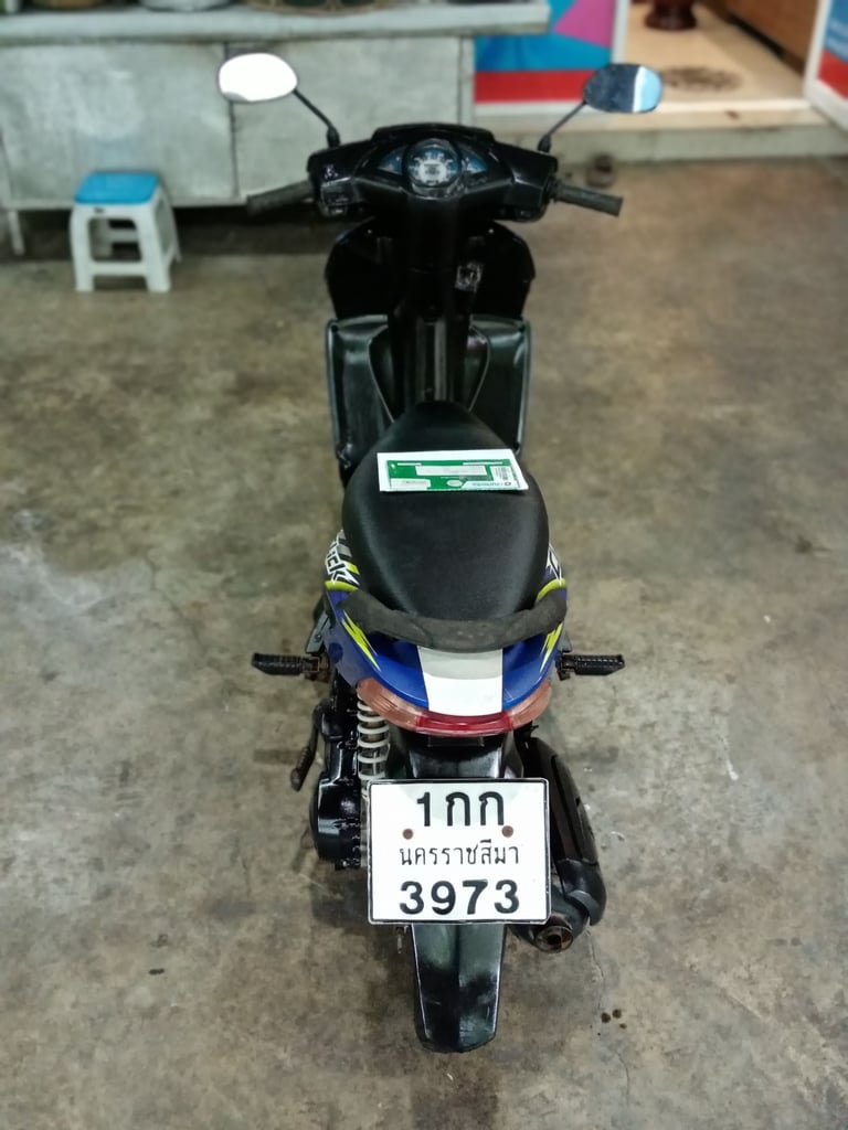 Honda Click110 รถปี2006 เล่มทะเบียน+ชุดโอน(ภาษี ขาดเกิน)​ 