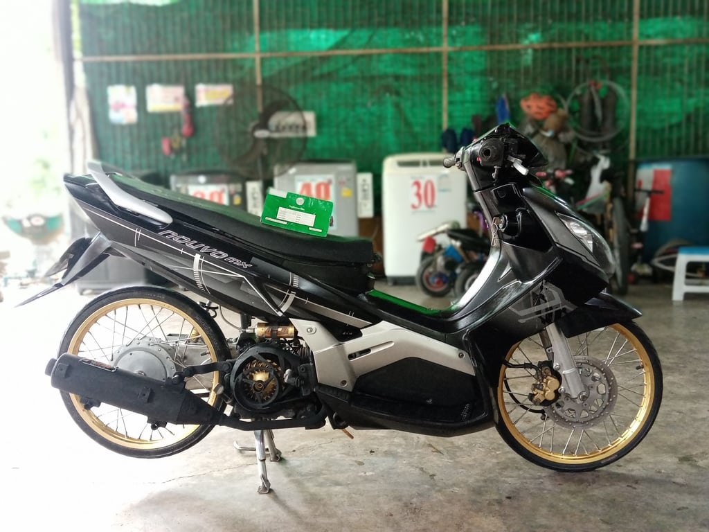 Yamaha Nouvo Mx มีเล่มทะเบียน Yamaha Nouvo Mx มีเล่มทะเบียน