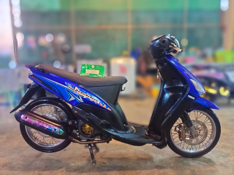  Yamaha​ Mio115 รถปี2006 มีเล่มทะเบียนอย่างเดียว(ภาษี​ขาดเกิน)​ 