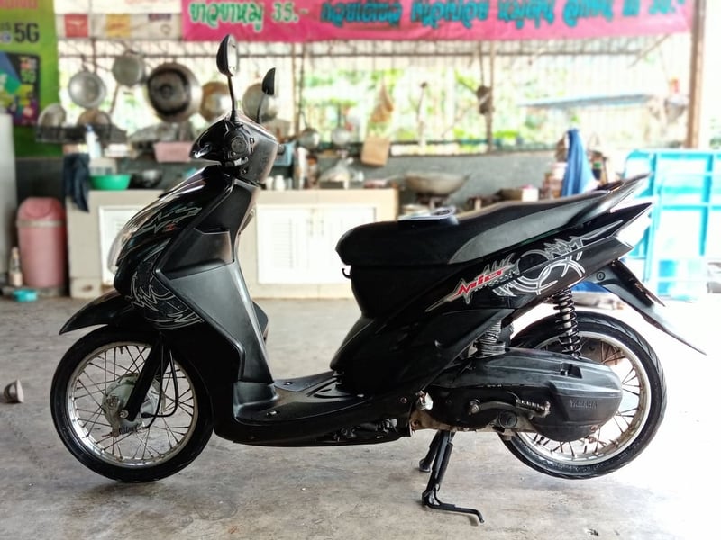Yamaha​ Mio​115 มีเล่มทะเบียน+ชุดโอน(ภาษีขาดเกิน)​ สตาร์ทมือเท้าได้ปกติ เครื่องเดิม คาบูเดิม 