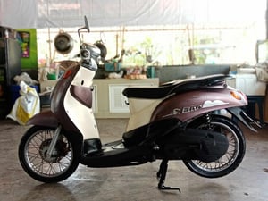 Yamaha​ Fino115 รถปี2007 มีเล่มทะเบียนอย่างเดียว(ภาษี​ขาดเกิน)​  