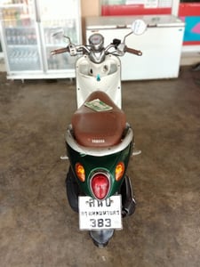Yamaha​ Fino115 รถปี2007 มีเล่มทะเบียนอย่างเดียว(ภาษี​ขาดเกิน)​  
