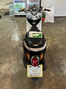 Yamaha​ Fino115 มีเล่มทะเบียน+ชุดโอน(ภาษี​ขาดเกิน บัตรหมดอายุ เลขเครื่องไม่มี)​  