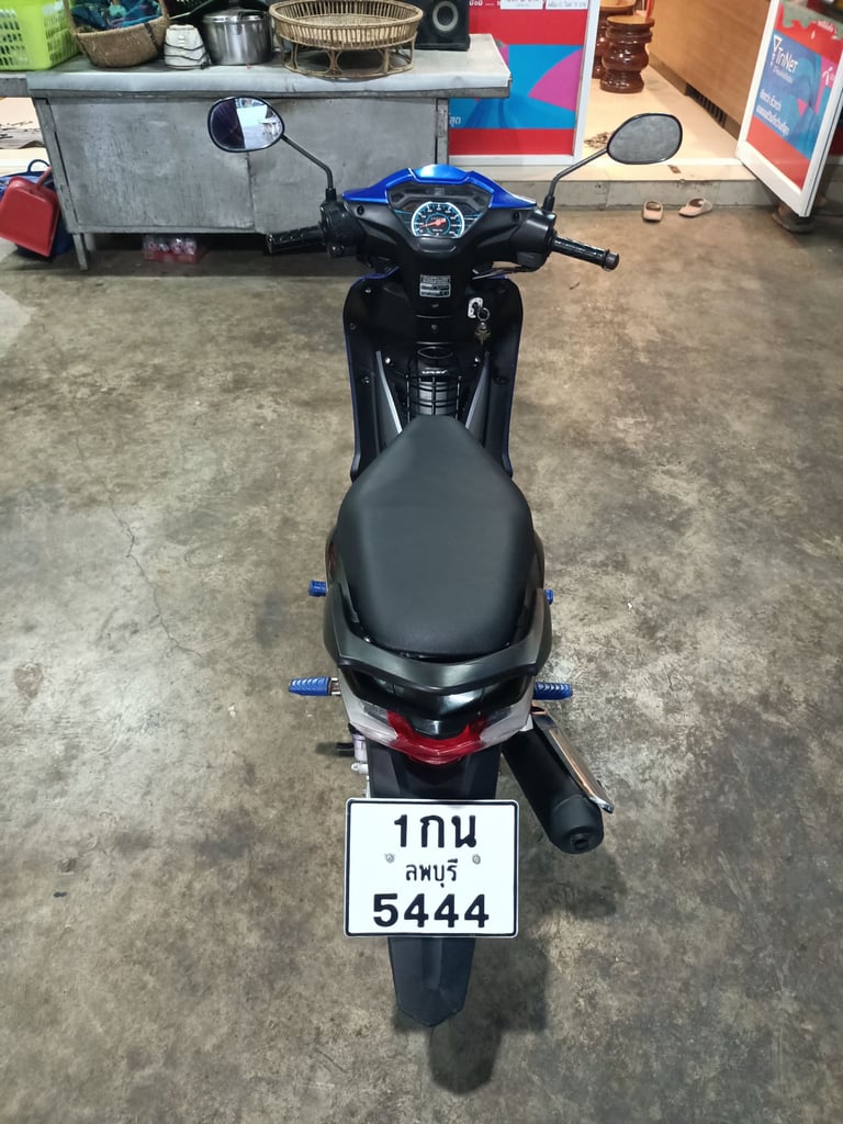 Honda Wave110 i (สตาร์ทเท้า) รถปี60 มีเล่มทะเบียน+ชุดโอนครบ ภาษี68 Honda Wave110 i (สตาร์ทเท้า) รถปี60 มีเล่มทะเบียน+ชุดโอนครบ ภาษี68