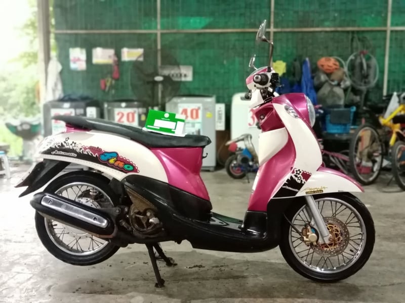 Yamaha Fino115 เล่มทะเบียน+ชุดโอน (เครื่องเพิ่งทำมาใหม่)
