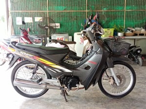 Honda​ Wave100 มีเล่มทะเบียน+ชุดโอน(ภาษีขาดเกิน)​ เครื่องเดิม คาบูเดิม 