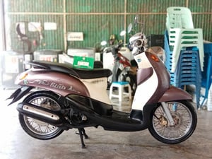 Yamaha​ Fino115 รถปี2007 มีเล่มทะเบียนอย่างเดียว(ภาษี​ขาดเกิน)​  