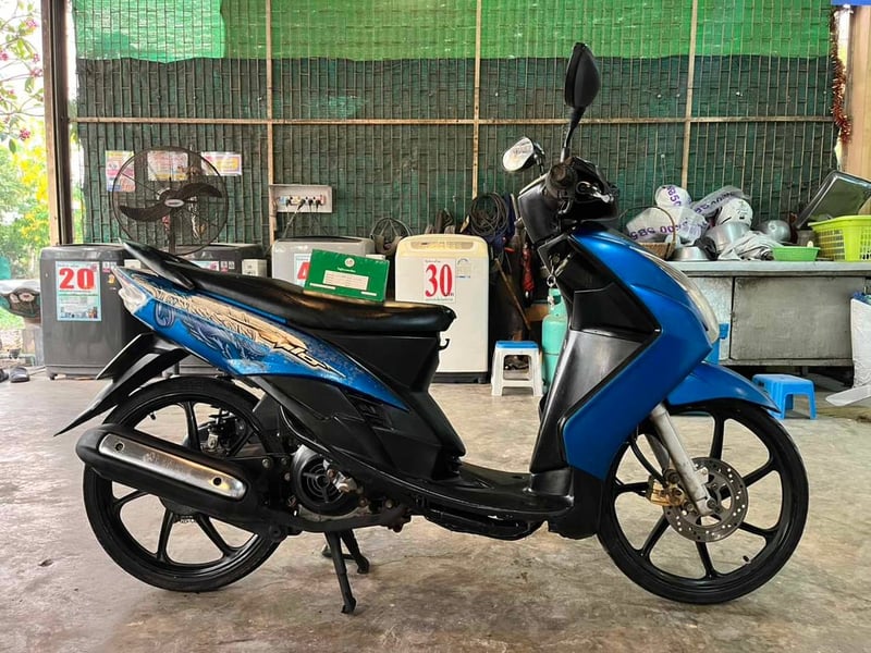 Yamaha​ Mio115 รถปี2007 มีเล่มทะเบียนอย่างเดียว(ภาษี​ขาดเกิน)​  