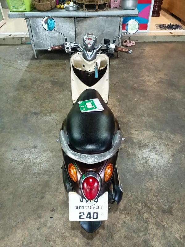 Yamaha Fino115 เครื่องเดิม คาบูเเดช มีเล่มทะเบียนชุดโอน