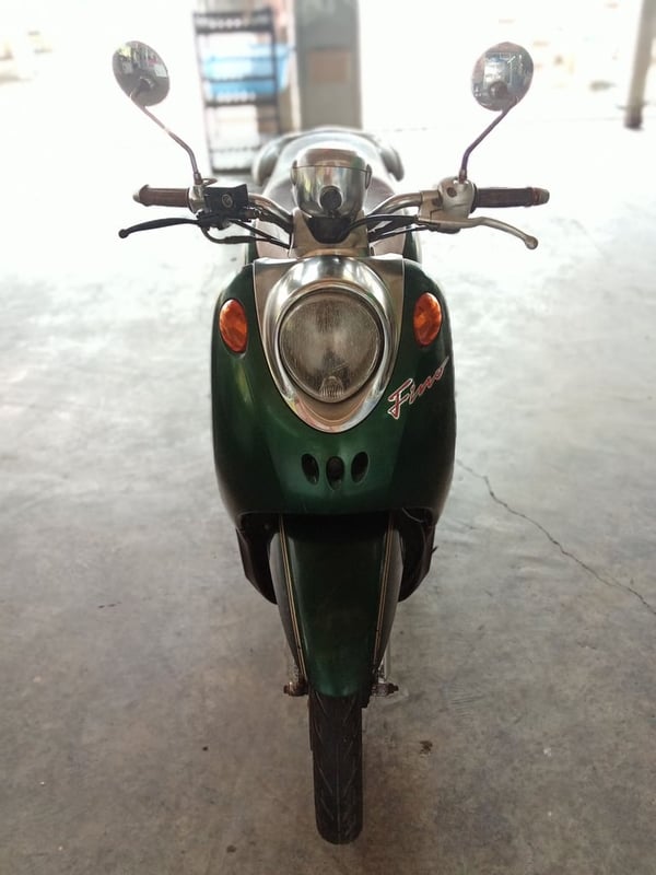 Yamaha​ Fino115 รถปี2007 มีเล่มทะเบียนอย่างเดียว(ภาษี​ขาดเกิน)​  
