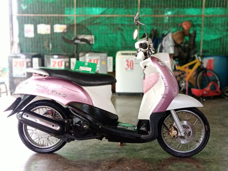  Yamaha Fino115 เครื่องไซด์เดิม คาบูเเดช 