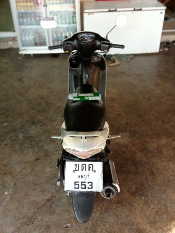 Suzuki​ Step125 รถปี2006 มีเล่มทะเบียน+สำเนาบัตร(ภาษี​ขาดเกิน บัตรหมดอายุ)​