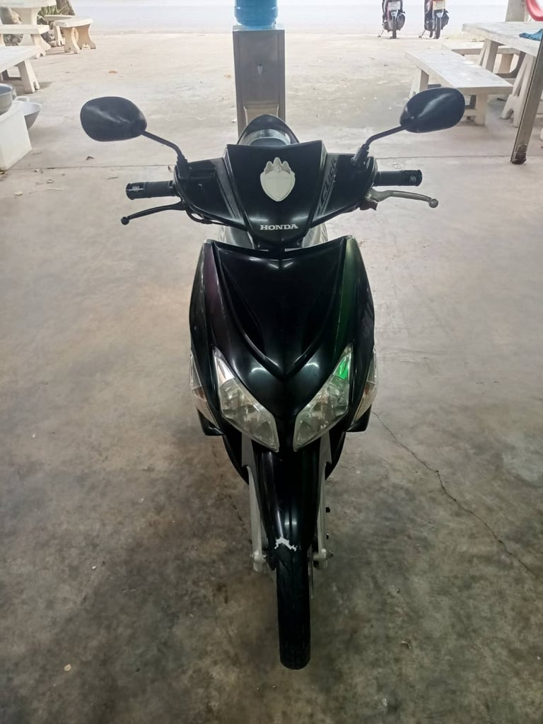 Honda Click110 เครื่องเดิม​ คาบูเเดช​ มีเล่มทะเบียน